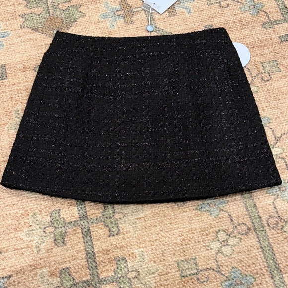 Hill House Tatiana Black Tweed Mini Skirt - Picture 6 of 6